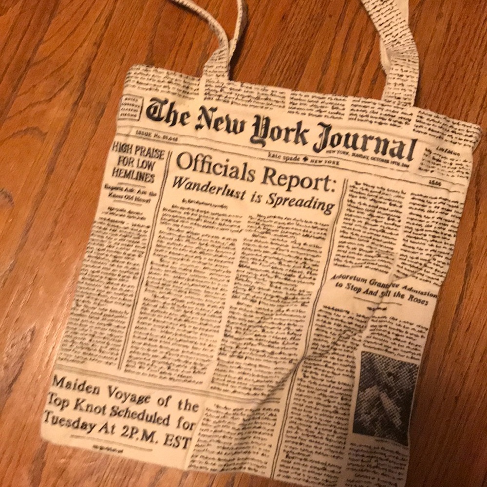 Kate Spade Newspaper Bag